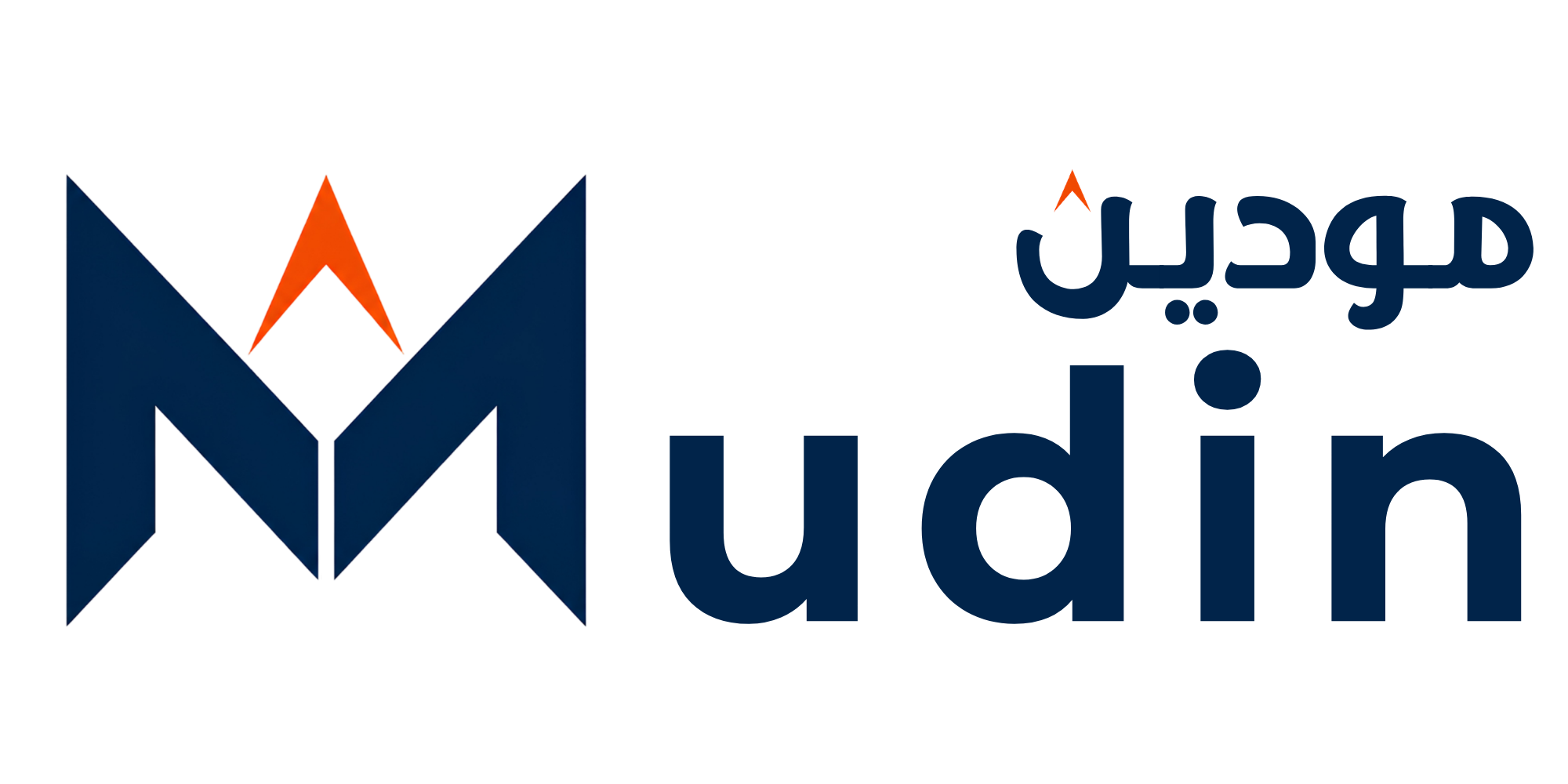 Mudin Logo Landscape transparent background
